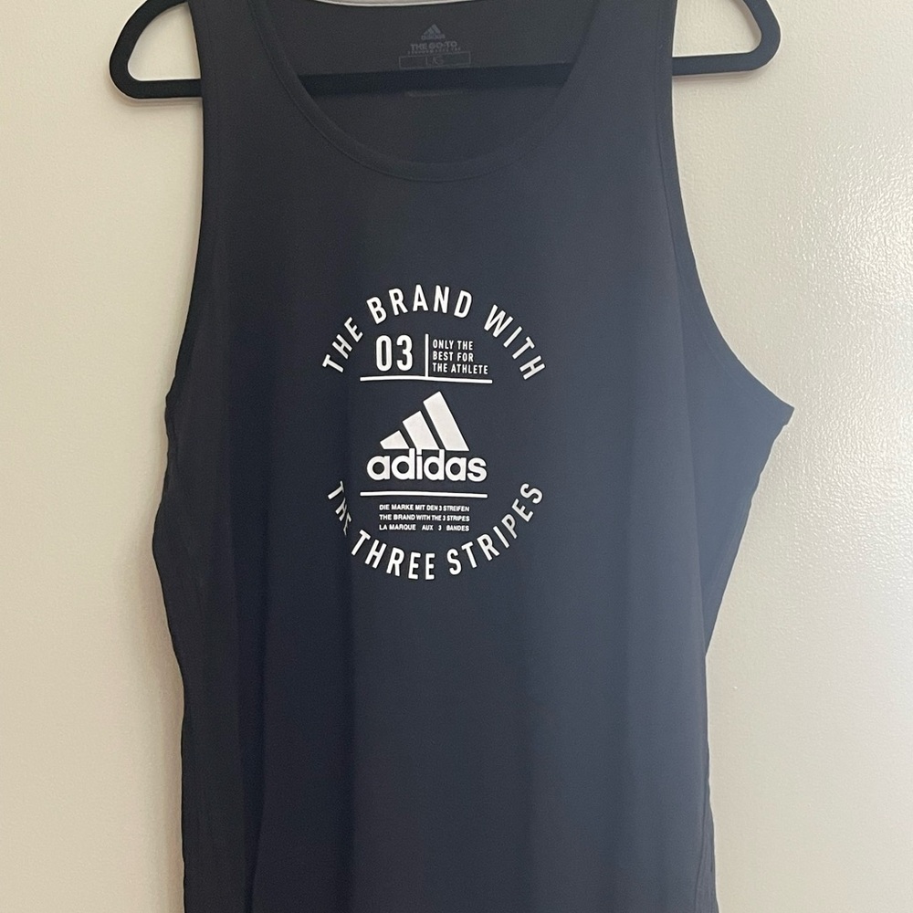 Adidas Black Tank Top